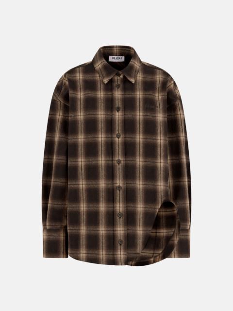 ''DIANA'' BROWN SHADES SHIRT