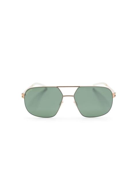 Angus pilot-frame sunglasses