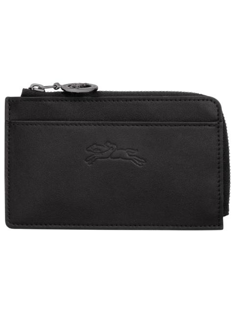 Le Pliage Xtra Card holder Black - Leather