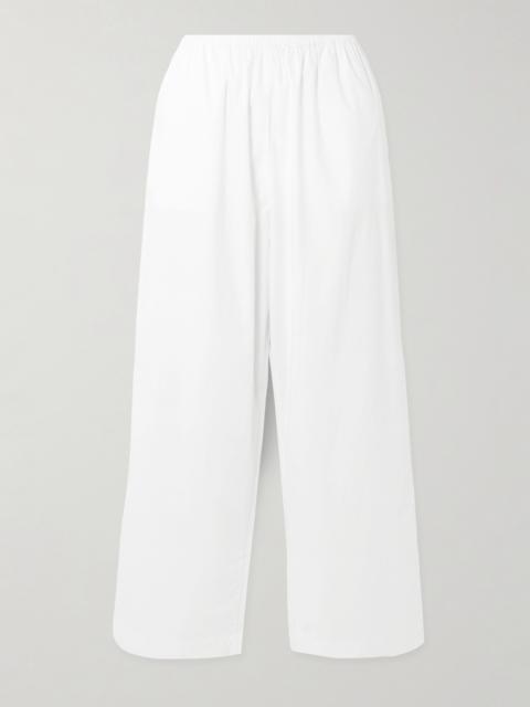 Ease Organic Cotton-poplin Pants