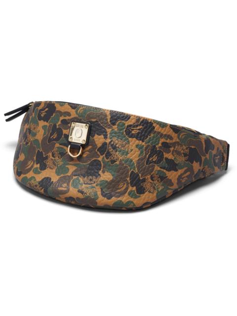MCM x BAPE Stark Belt Bag Medium Visetos Camo