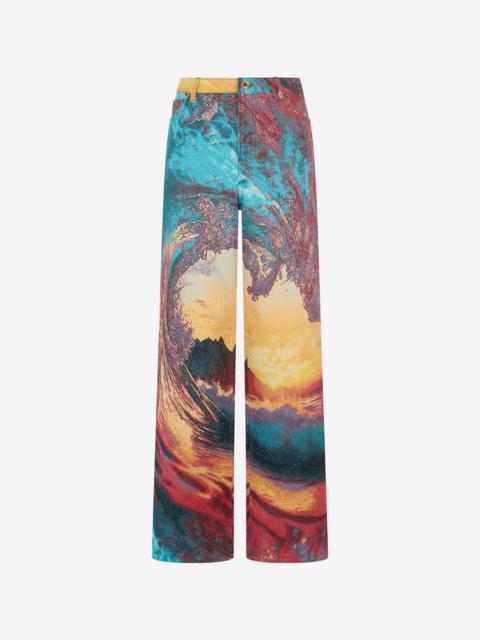 Itaca Print Trousers