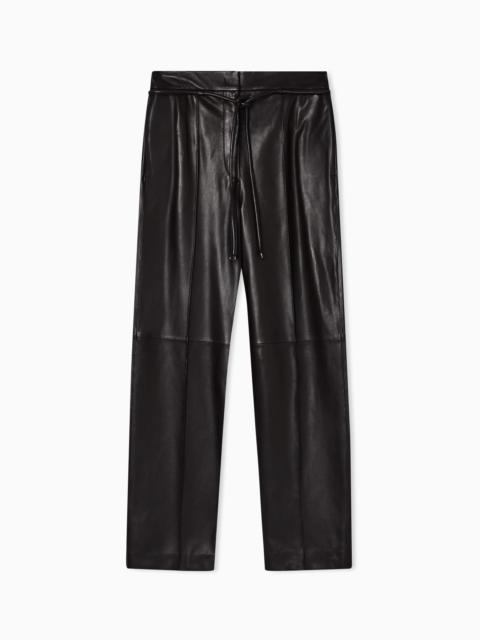 ASV GLOVE-QUALITY LAMBSKIN NAPPA LEATHER TROUSERS