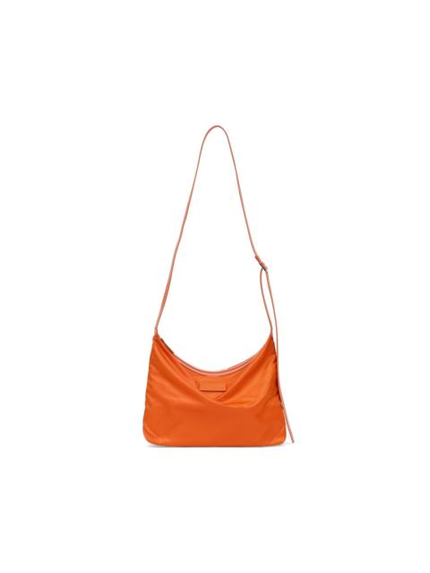 logo patch messenger bag