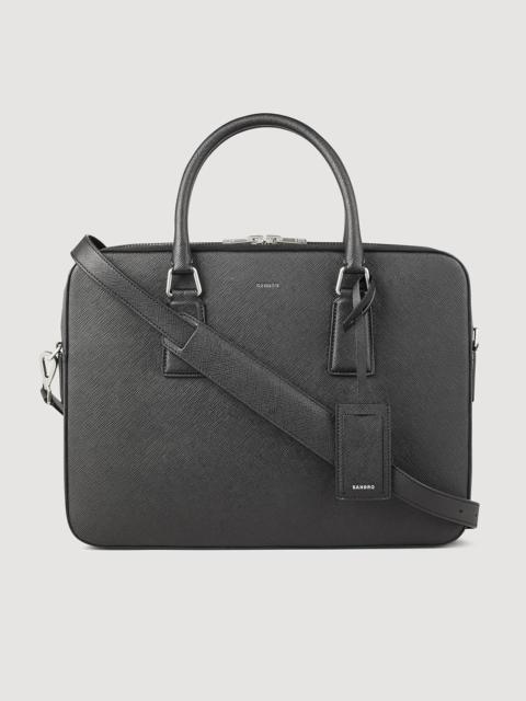 RECONSTITUTED LEATHER BRIEFCASE