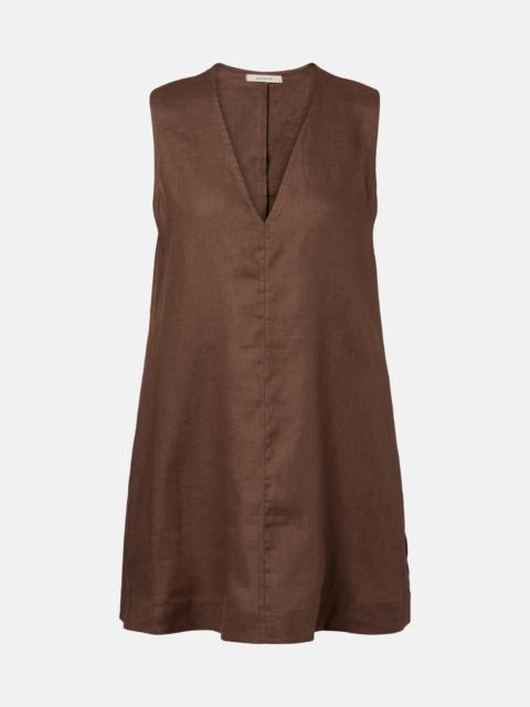 Derya linen minidress