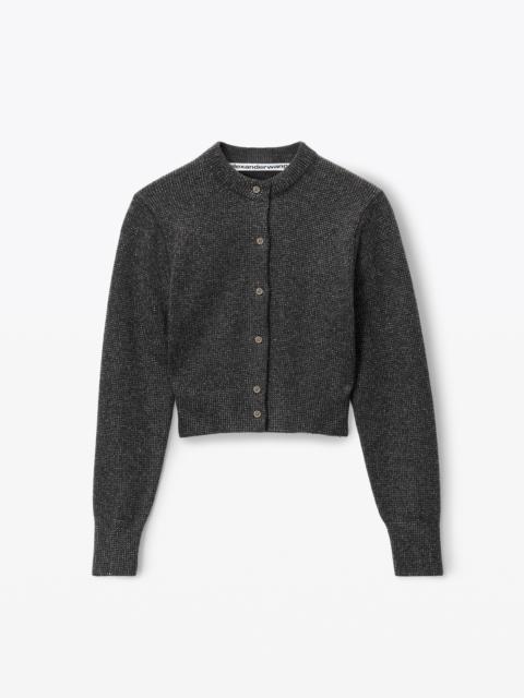 SHRUNKEN CARDIGAN IN WOOL