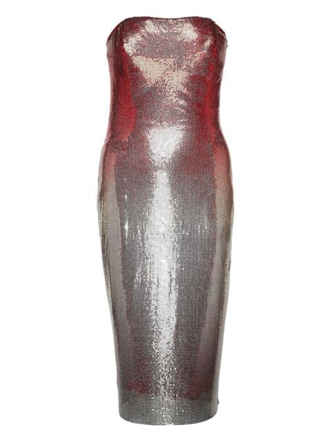 Naomi chainmail ombre dress