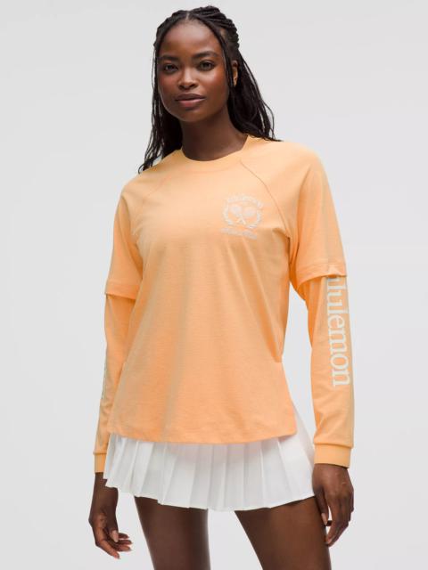 Layered Long-Sleeve T-Shirt *Tennis Club