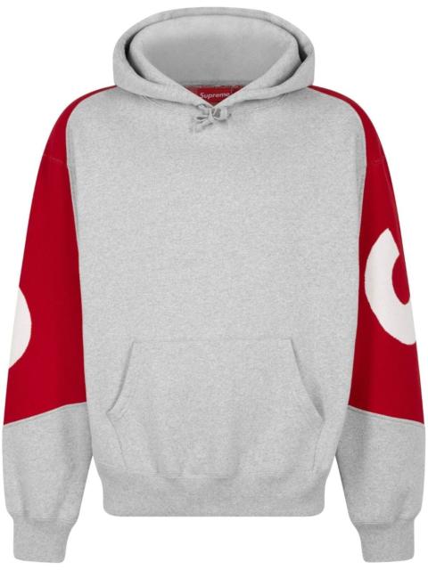 Big Logo-jacquard hoodie