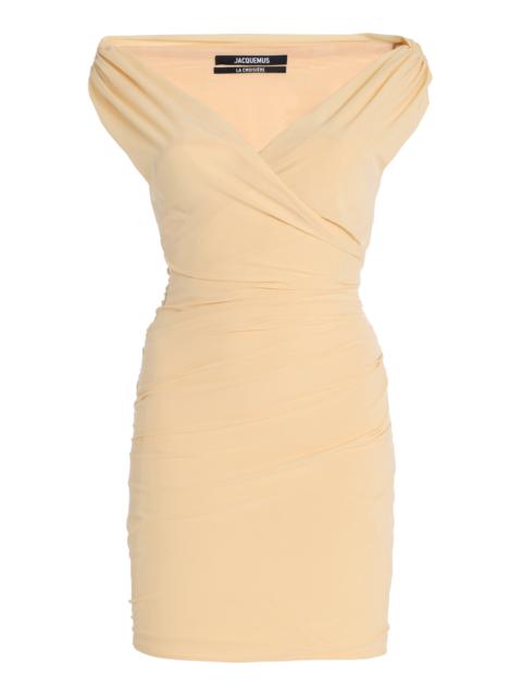 Rita Cotton Mini Dress neutral