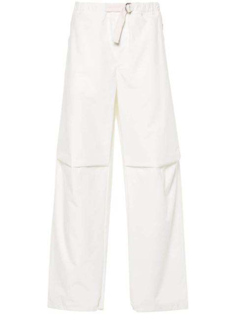 + straight-leg trousers