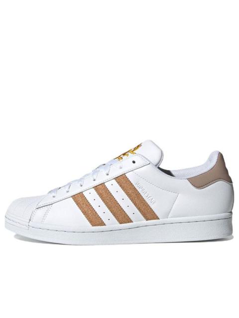 adidas originals Superstar 'White Brown' GY0013