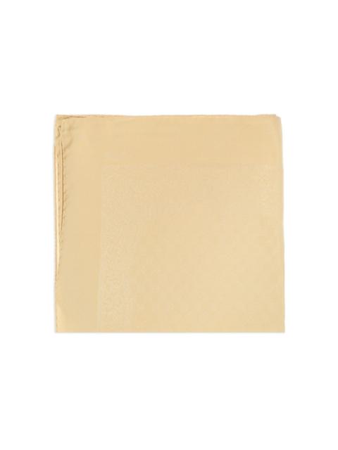 monogram-jacquard scarf