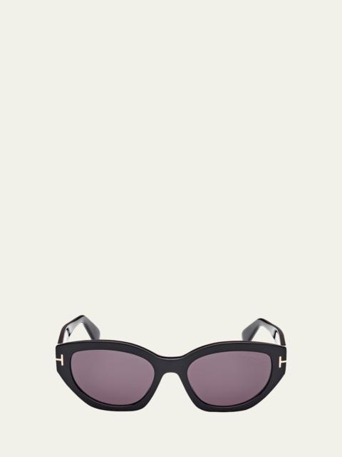 Solange-02 Acetate Butterfly Sunglasses