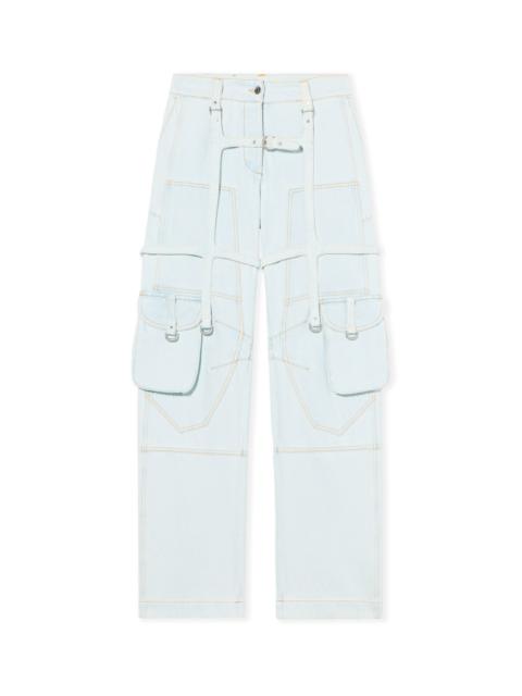 Cargo Denim Pants