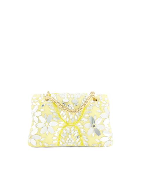 mini Airbag embellished cross body bag
