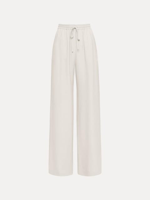SILK GEORGETTE DRAWSTRING PANT