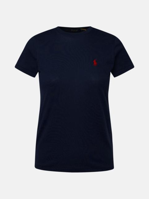 Blue cotton t-shirt
