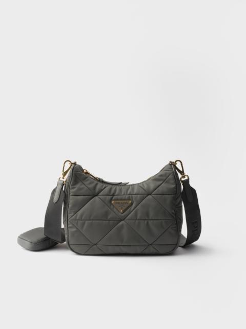 Padded Re-Nylon shoulder bag