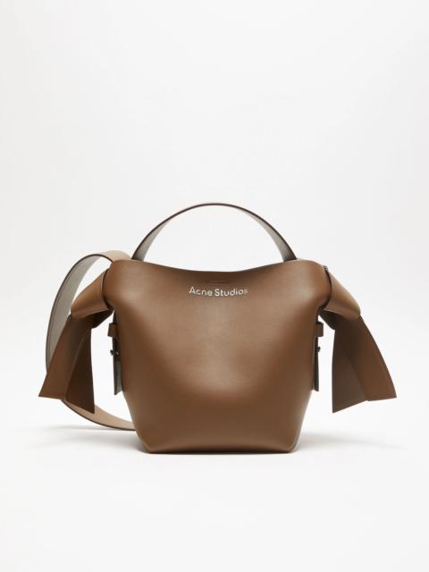 Musubi mini shoulder bag - Camel brown