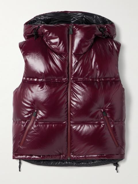 Snowbird Hooded Quilted Down Ski Vest