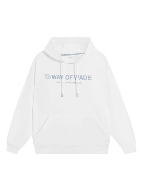 Li-Ning x Way of Wade Lifestyle Hoodie 'White' AWDS809-5