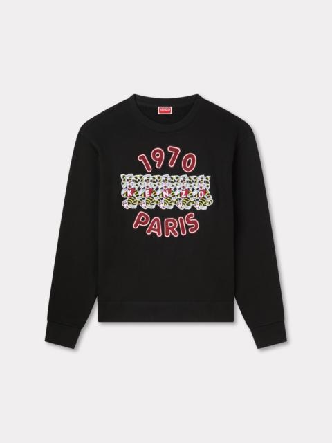 'KENZO Wild Tiger' embroidered sweatshirt in cotton