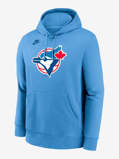 Toronto Blue Jays Cooperstown Logo Club Men's Nike MLB Pullover Hoodie