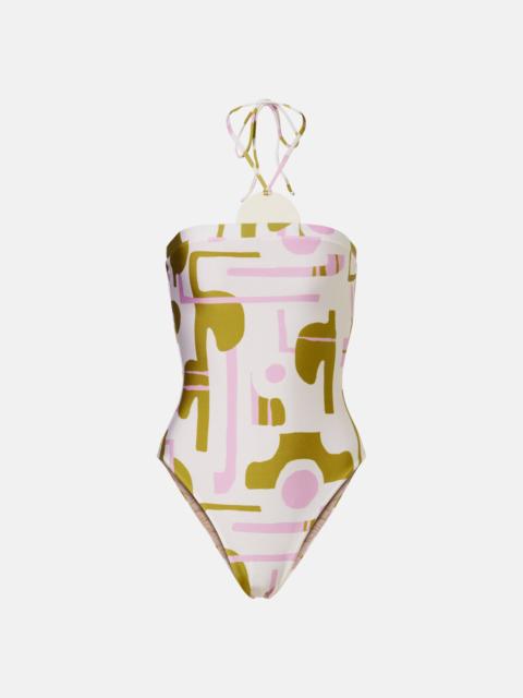 Balearic halterneck swimsuit