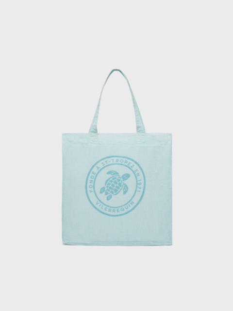 UNISEX LINEN BEACH BAG SOLID