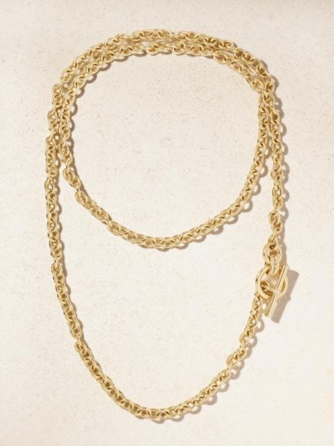 Dy Mercer 18-karat Gold Diamond Necklace