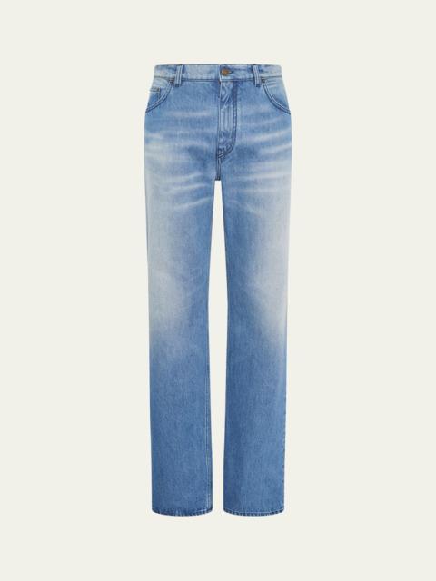 Men's Rey Straight Leg Cotton Denim Jeans