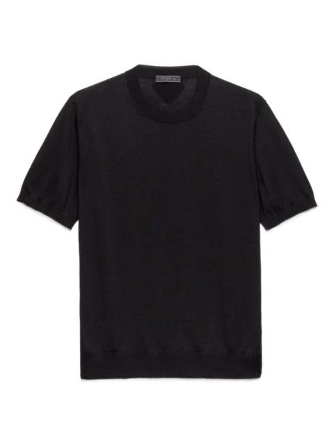 round-neck T-shirt