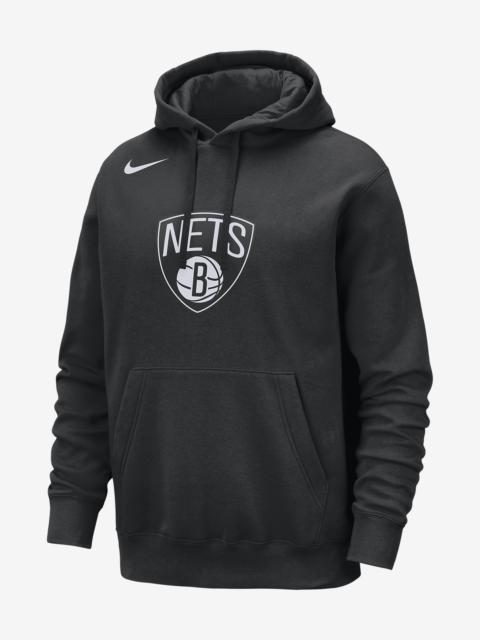 Brooklyn Nets Club Nike Men's NBA Pullover Hoodie