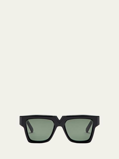 V-Gold I Acetate Square Sunglasses
