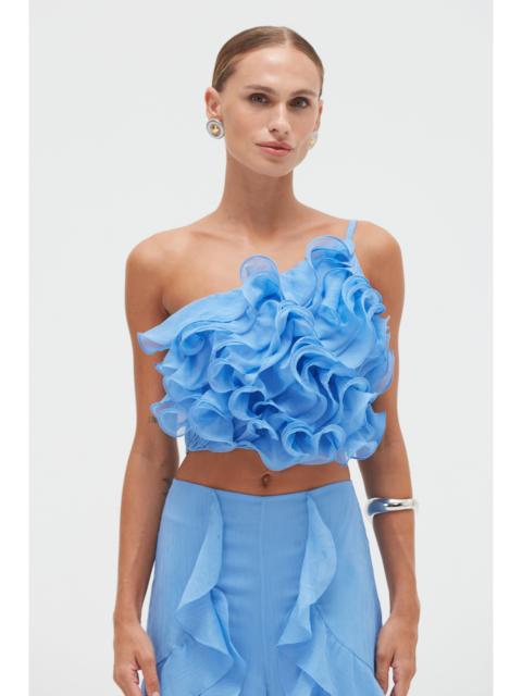 CHIFFON WONDERLAND FLUTTER TOP