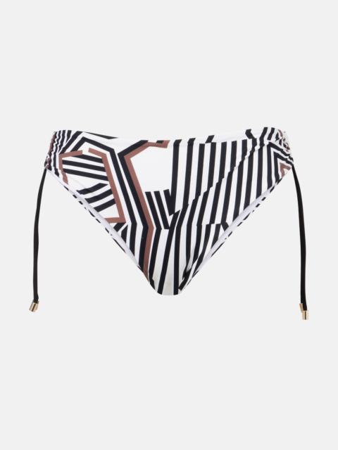 Sibilla printed bikini bottoms