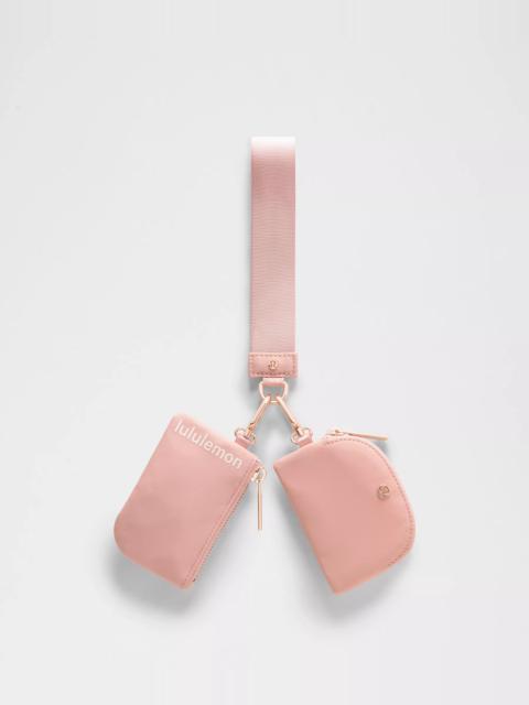 Dual Pouch Wristlet