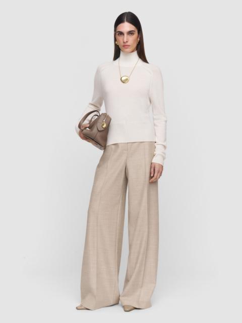 Oxna Light Pure Cashmere High Neck Jumper