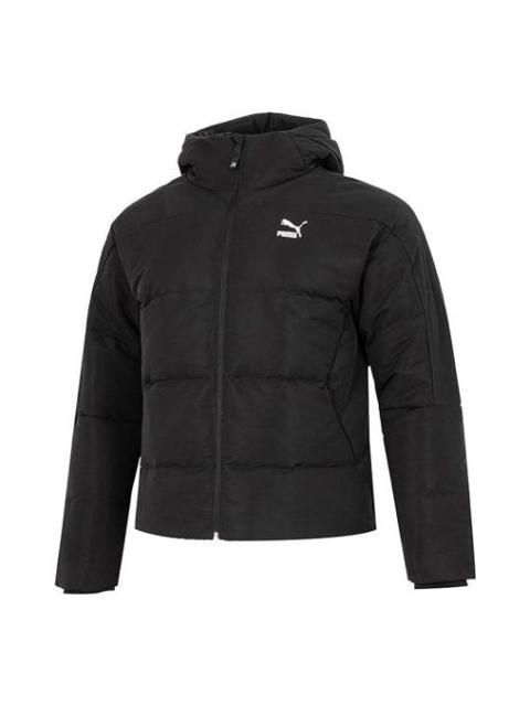 PUMA Classics Padded Down Jacket 'Black' 537685-01