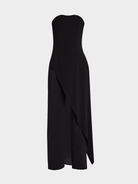 Alondra Strapless Asymmetric Jumpsuit
