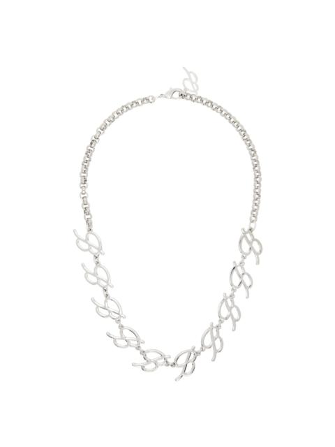 Silver Collana B Choker