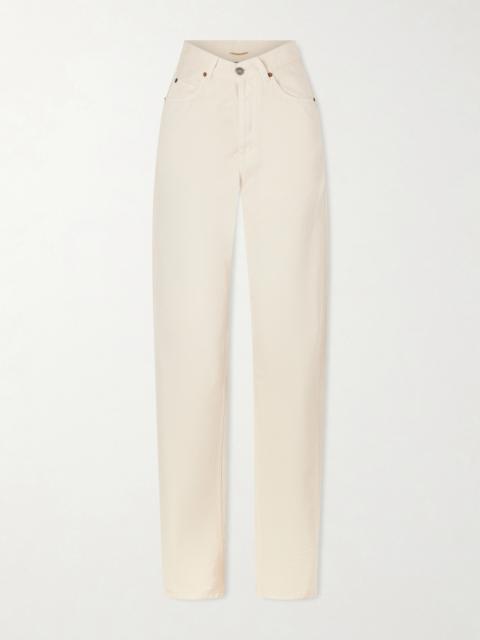 High-rise Wide-leg Jeans