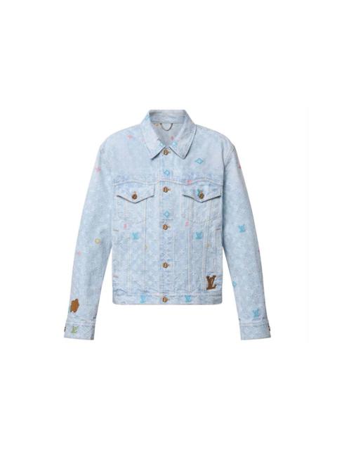 Louis Vuitton by Tyler, the Creator Monogram Denim Jacket Washed Indigo