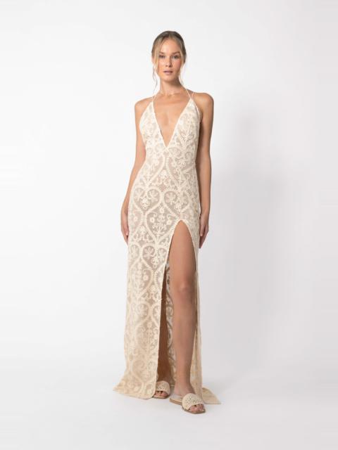 FRANKIE AMARE CROCHET DRESS