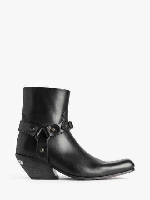 Women's Memphis Bootie With Harness in Black