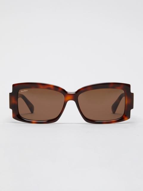 Square sunglasses - TAWNY BRONZE BROWN