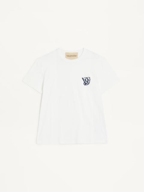COTTON T-SHIRT WITH VG PATCH