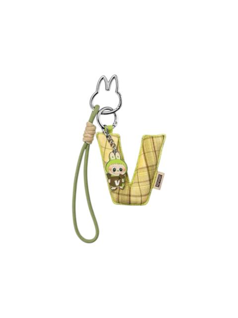 Pop Mart Labubu The Monsters Pin for Love Series "V" Letter Pendant